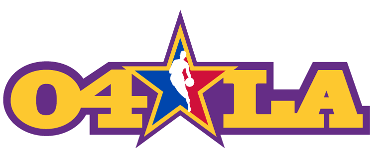 NBA All-Star Game 2004 Wordmark Logo t shirts iron on transfers